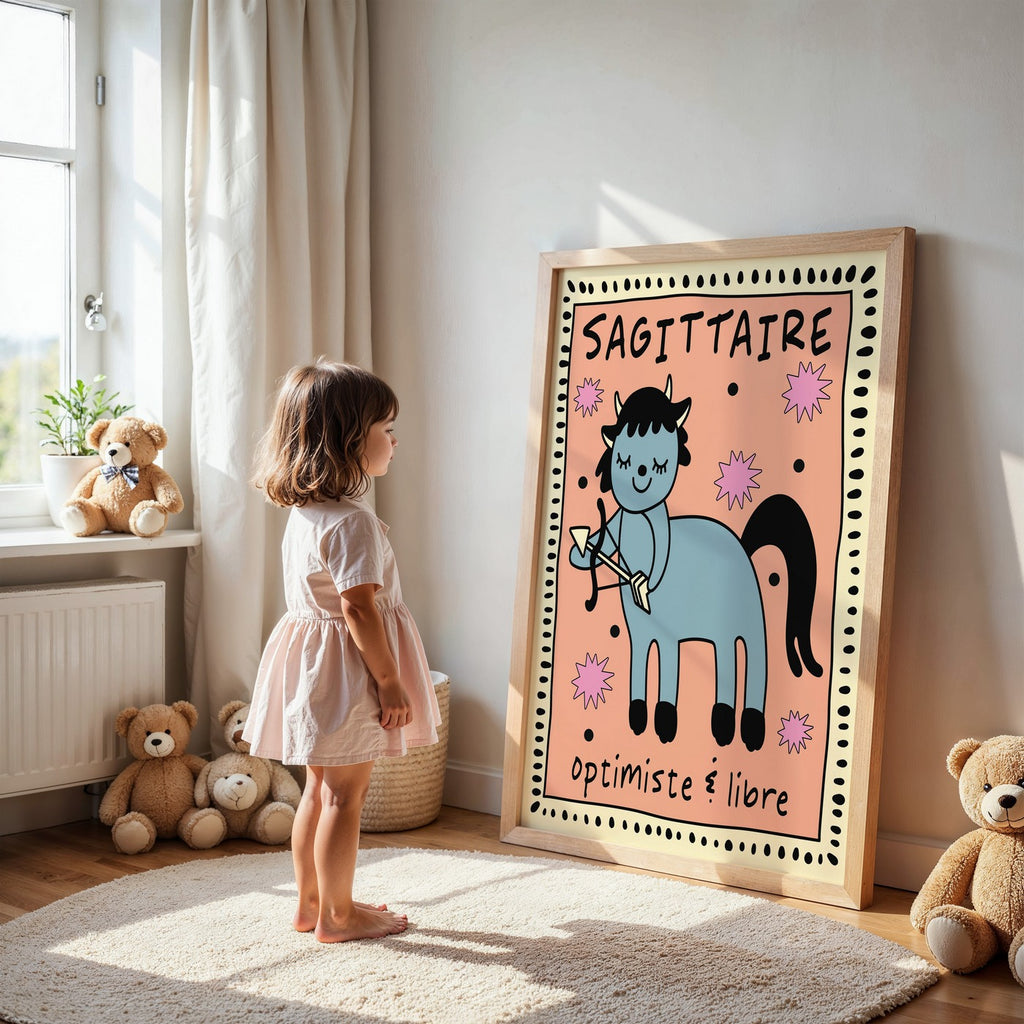 Kids - Affiche Kids Sagittaire - Multi