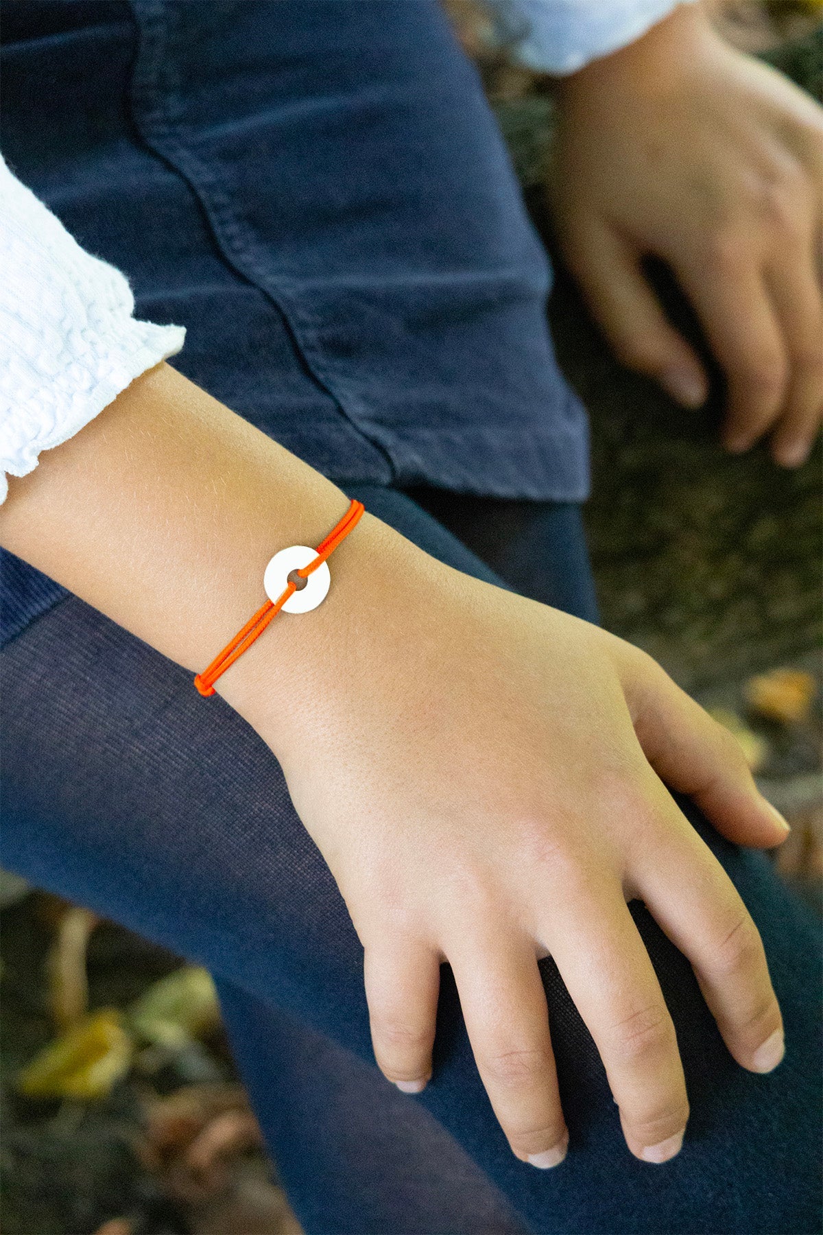 Bracelet Thaïs - Orange Fluo
