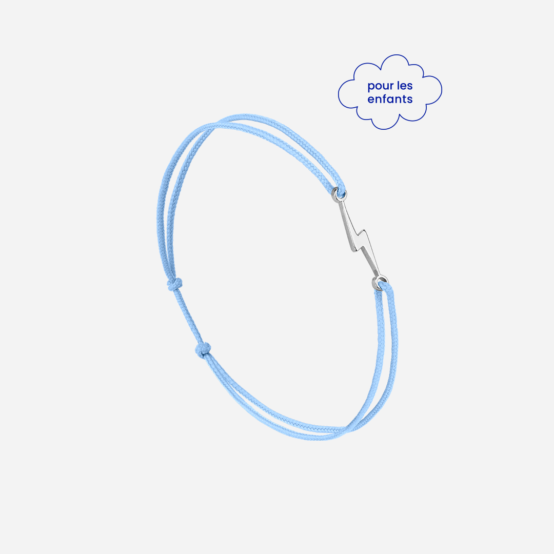 Pulsera Rayo Azul Cielo - Azul Cielo