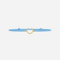 Pulsera Letras Doradas - Niño - Azul Cielo