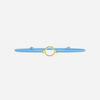 Pulsera Letras Doradas - Niño - Azul Cielo