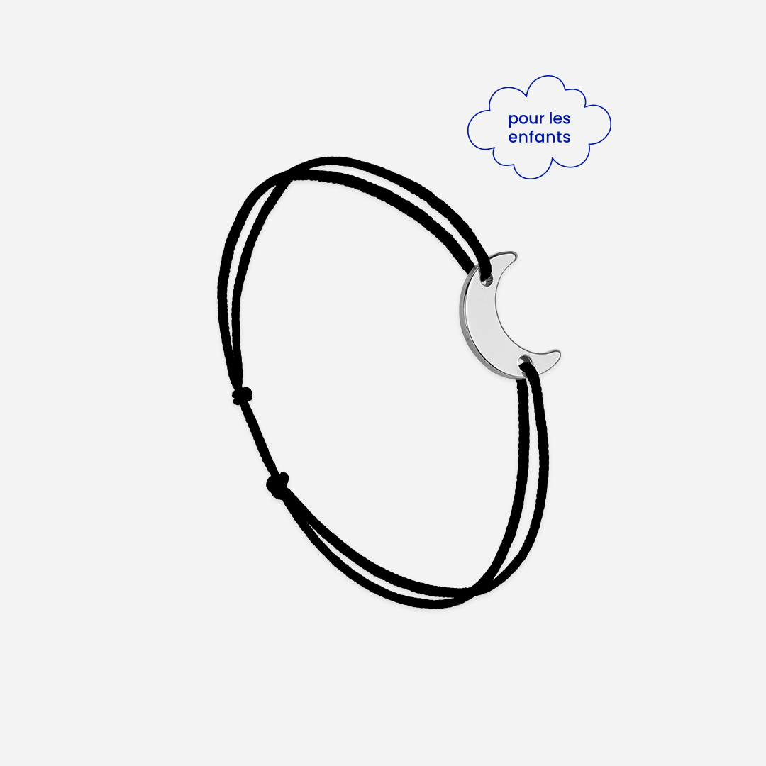 Pulsera Luna Negra - Negro