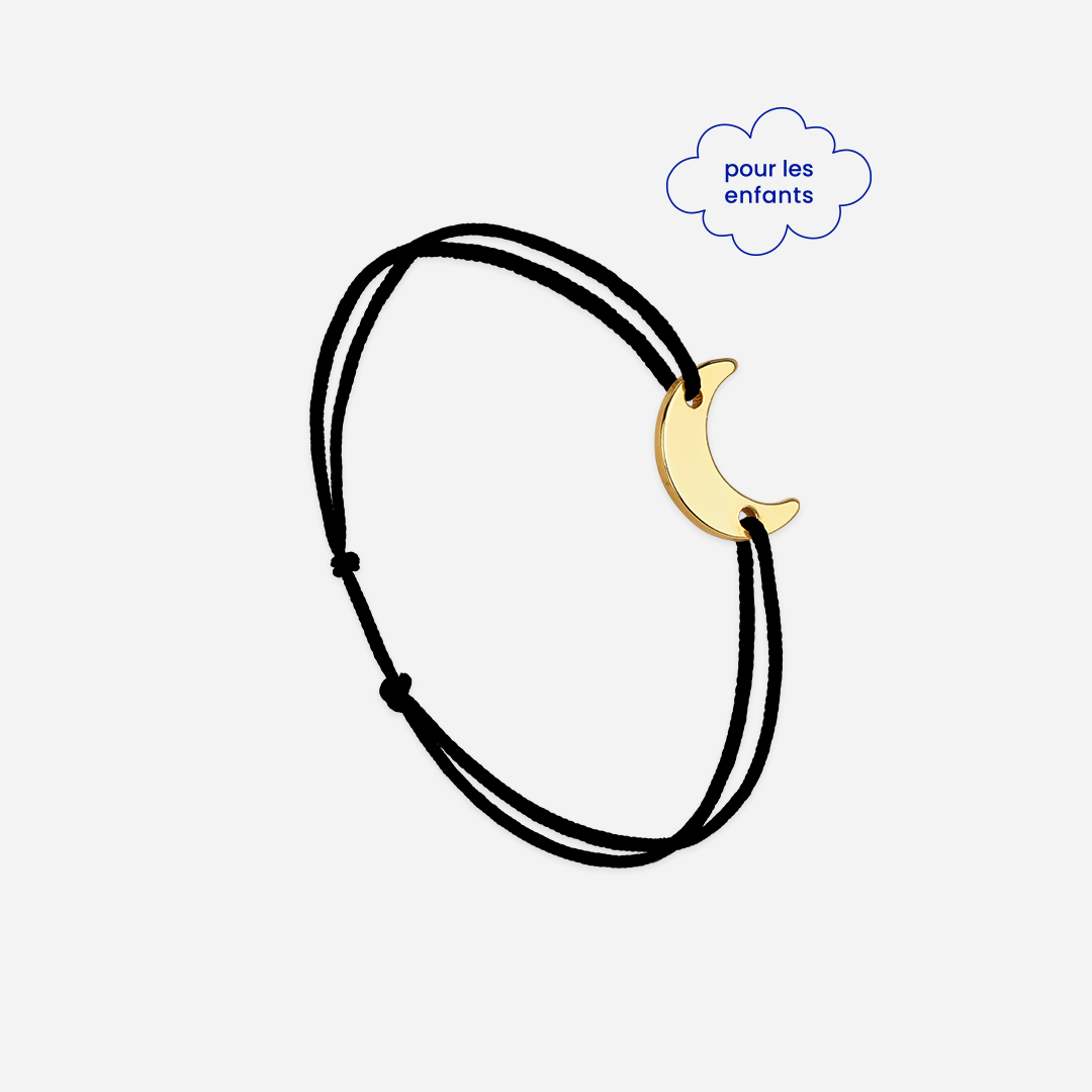 Pulsera Luna Negra - Negro
