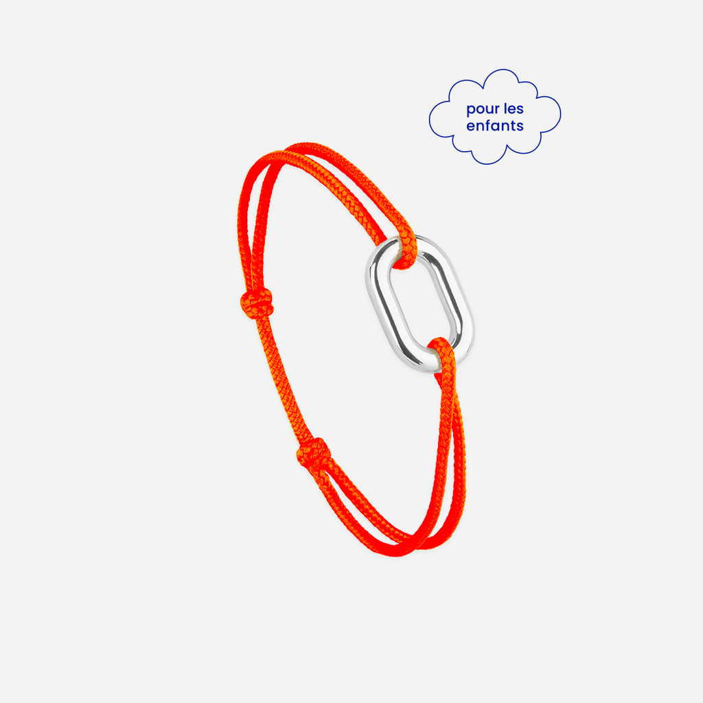 Pulsera Zélie - Naranja Fluo