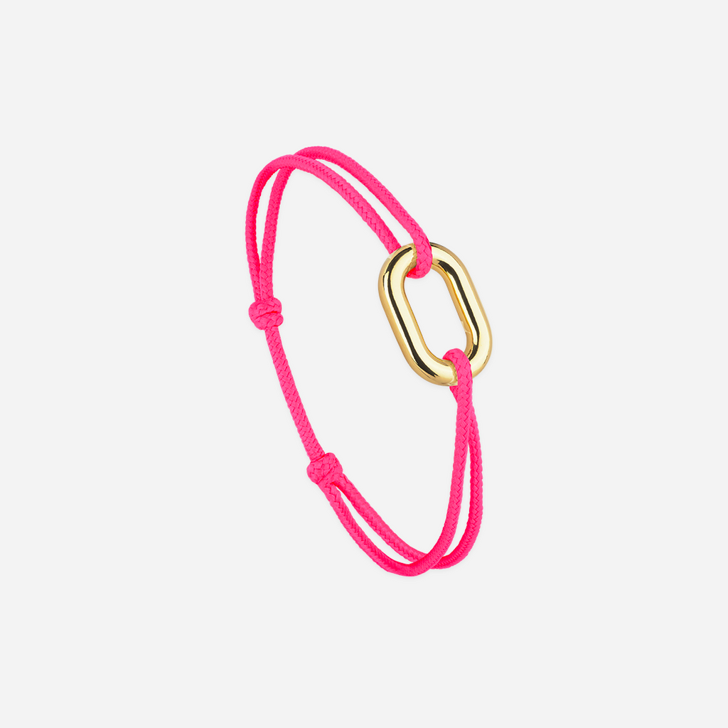 Pulsera Lila - Rosa Neón