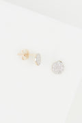 Boucles D'Oreilles "Ronds Scintillants" Diamants 0,2Ct/68