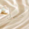 Boucles D'Oreilles "Lianes Précieuses" Diamant 0,150/50 - Or Blanc