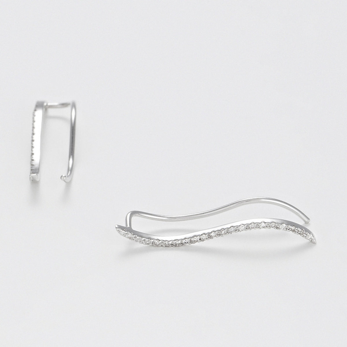 Orecchini Climber "Vagues De Diamants" D0,13/42