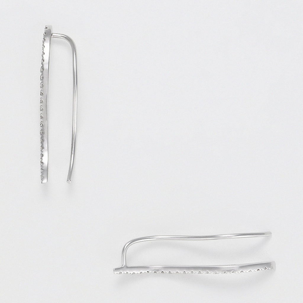 Orecchini Climber "Vagues De Diamants" D0,13/42