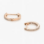 Pendientes "Criolla Perfecta" D0.08/42 - Oro Rosa 375/1000