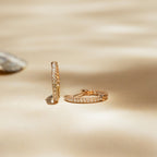 Boucles D'Oreilles "Perfect Créoles" Diamants 0,08/42 - Or Rose