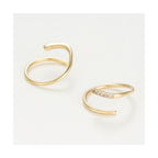 “Pretty Diamond Tourbillon” Earrings D0.03/10 – 375/1000 Yellow Gold
