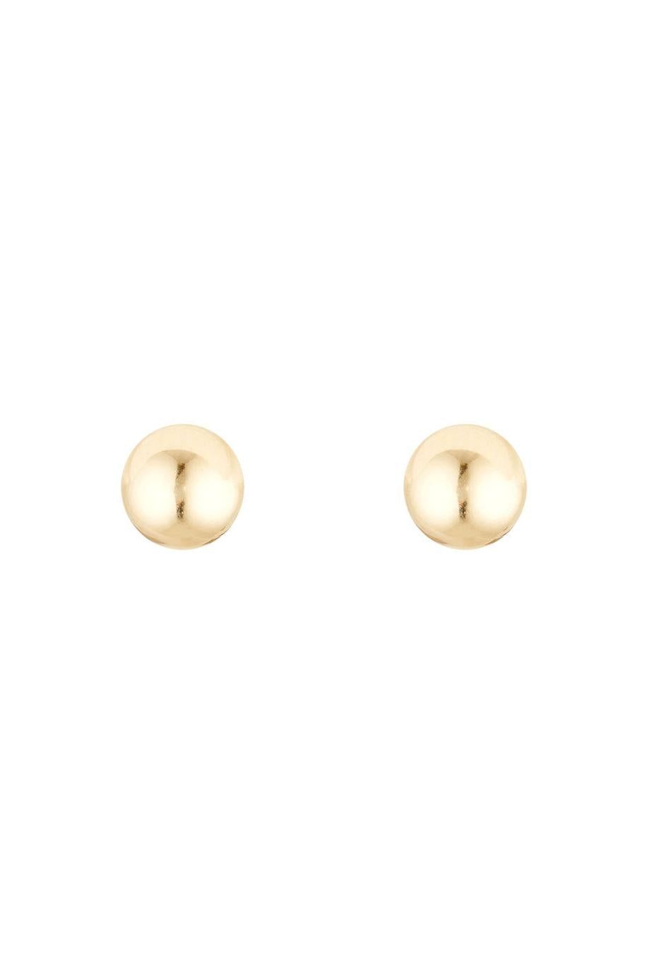 375/1000 Yellow Gold “Golden Chips 7Mm” Earrings