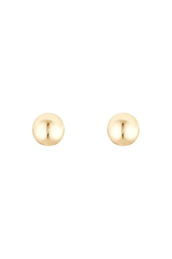 375/1000 Yellow Gold “Golden Chips 7Mm” Earrings