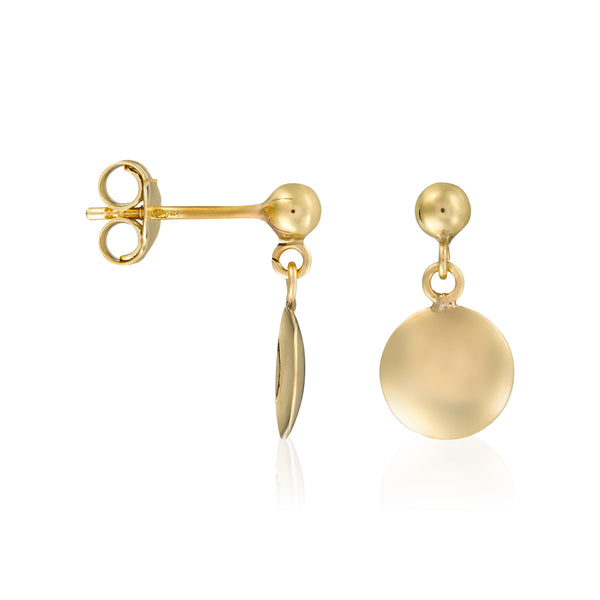 Pendientes “Goldy” Oro amarillo 375/1000