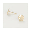 Boucles D'Oreilles Enfant "Coquillages" Or Jaune 375/1002
