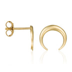 Pendientes “Media Luna” – Oro Amarillo 375/1000