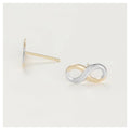 Pendientes “Infinity” bicolor 375/1003