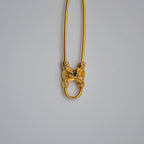 Céline Pin Triomphe Logo Brooch