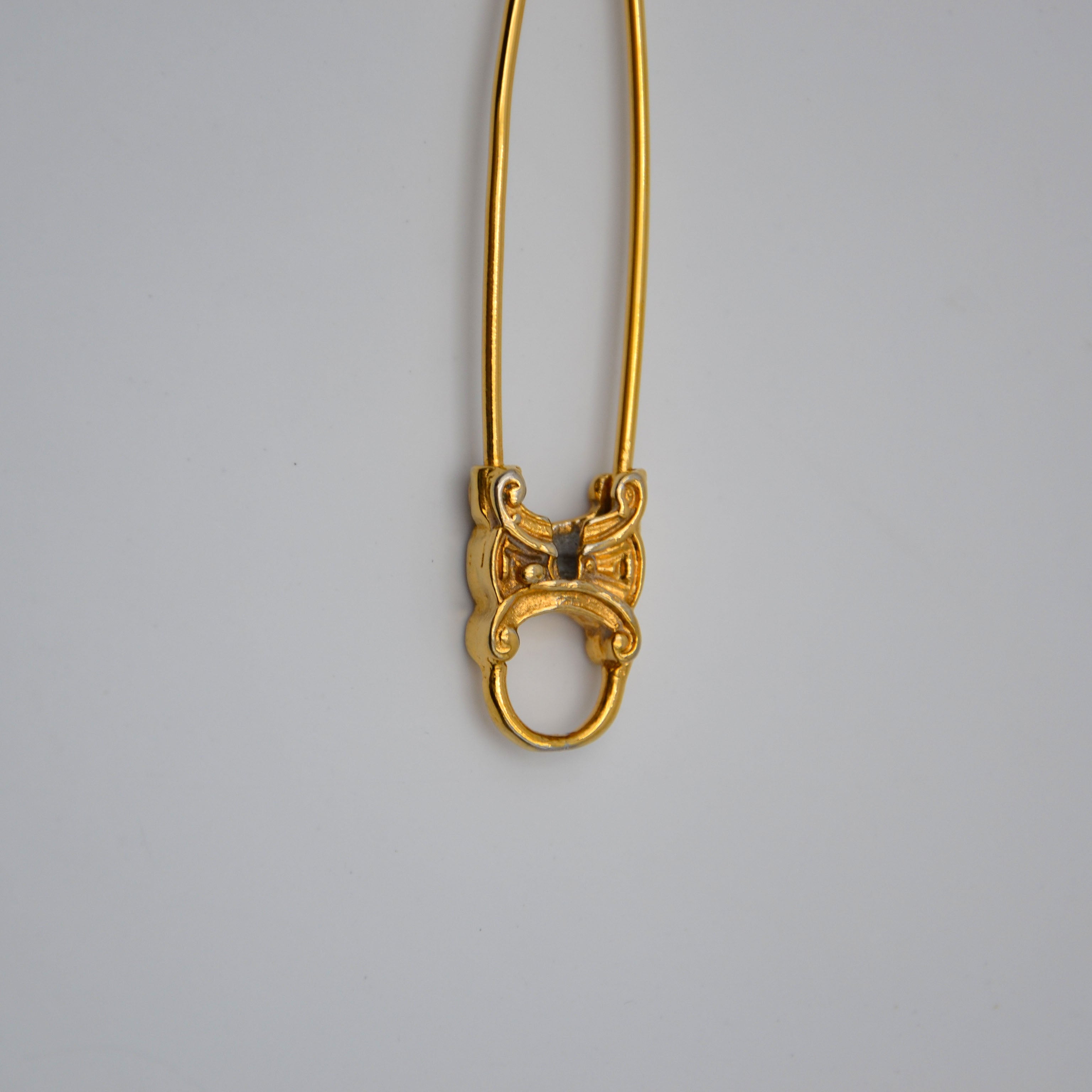 Céline Pin Triomphe Logo Brooch