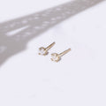 "Cristina" Earrings D 0.25/2 - 375/1000 Yellow Gold