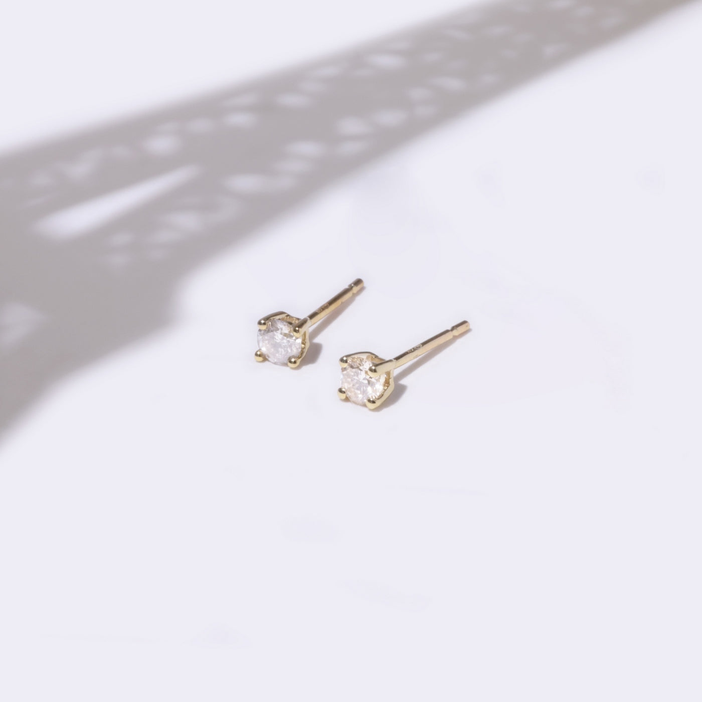 "Cristina" Earrings D 0.25/2 - 375/1000 Yellow Gold