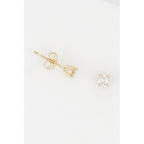 Pendientes "Cristina" D 0.25/2 - Oro amarillo 375/1000
