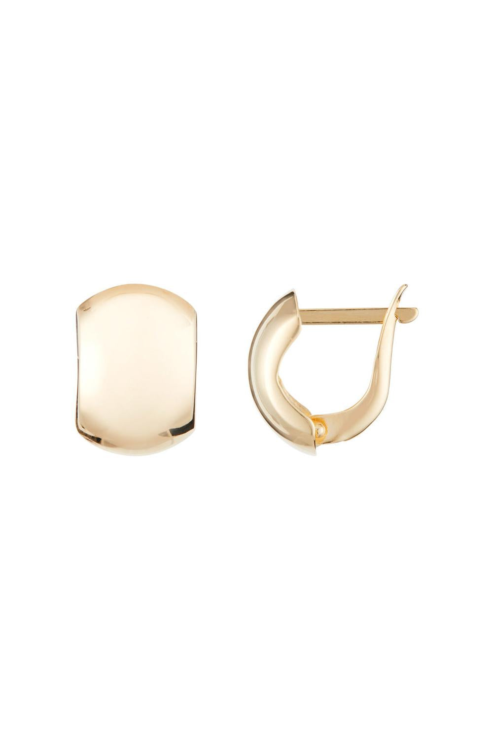 Pendientes “Carré D’Or” Oro amarillo 375/1000