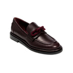 Catena Burgundy Flat Moccasin