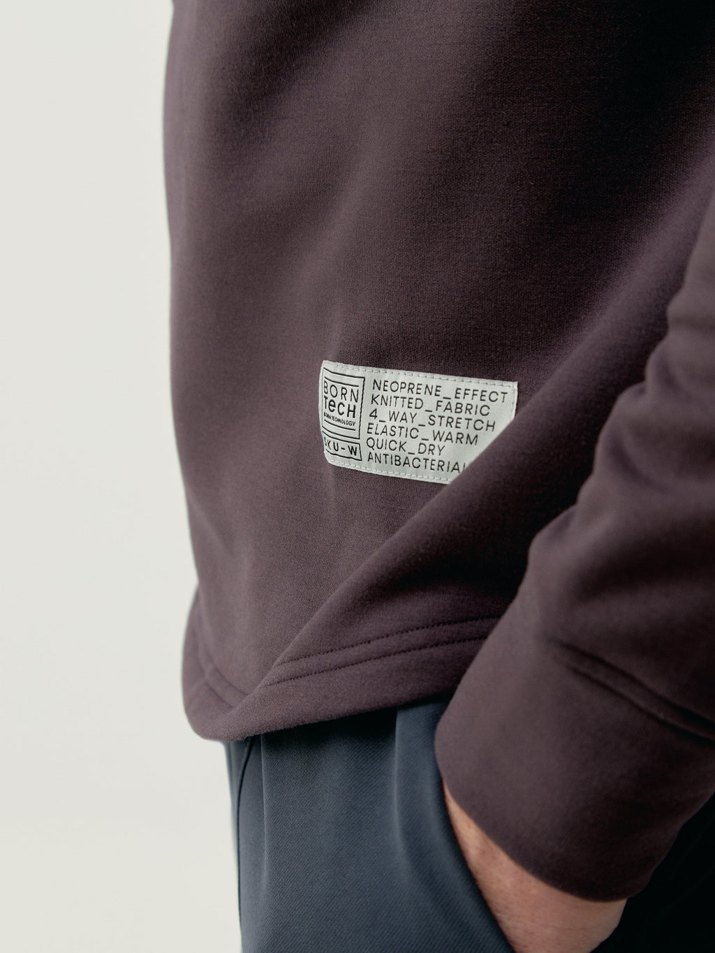Erie Sweatshirt - Deep Garnet - Men