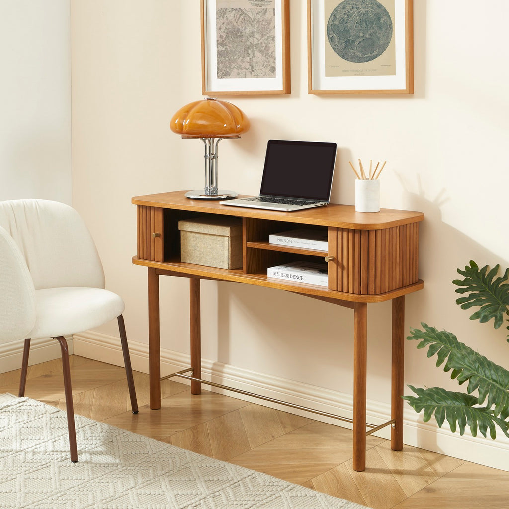 Ernest - Console - Oak Veneer