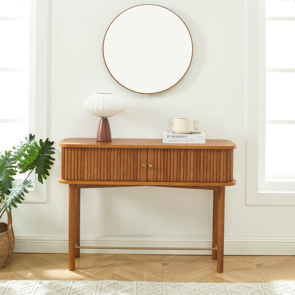 Ernest - Console - Oak Veneer