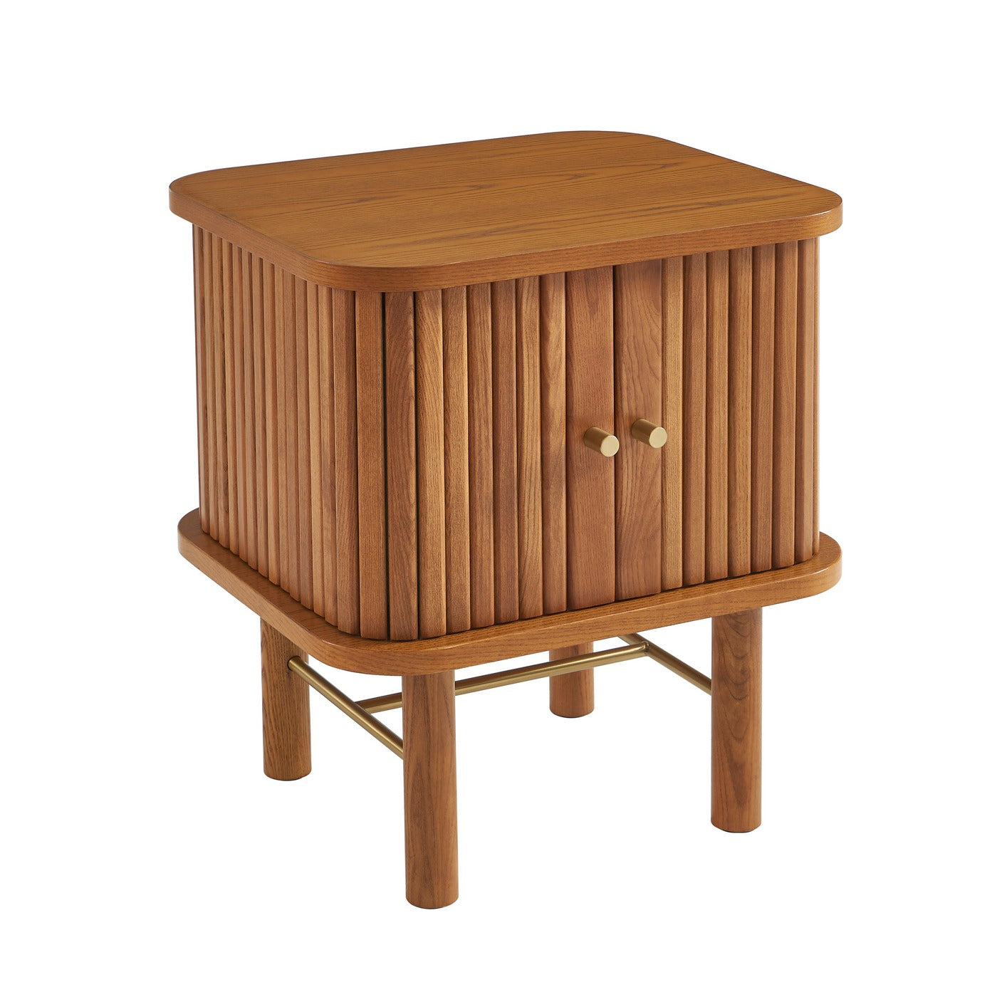 Ernest - Table De Chevet - Frêne Foncé