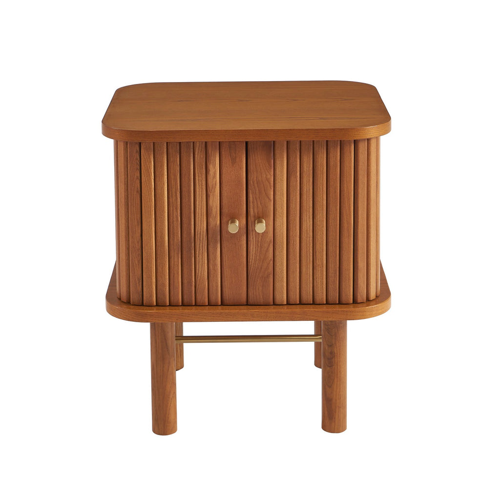 Ernest - Table De Chevet - Frêne Foncé