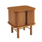 Ernest - Table De Chevet - Frêne Foncé