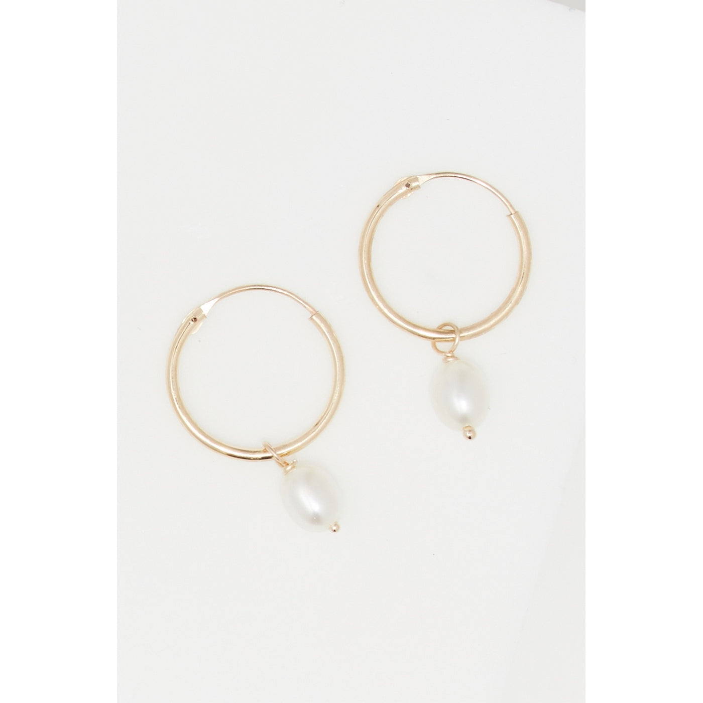 Boucle D'Oreilles " Gama Perle" Or Jaune 375/1000 - Or Jaune 375/1000