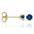 Pendientes “Chips de zafiro azul de 3 mm”: 0,18 quilates/2