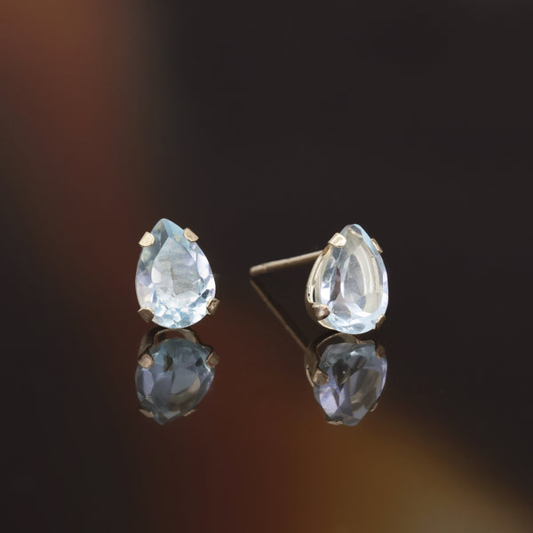 “Sparkling Drops 1.7Ct/2” Topaz Earring