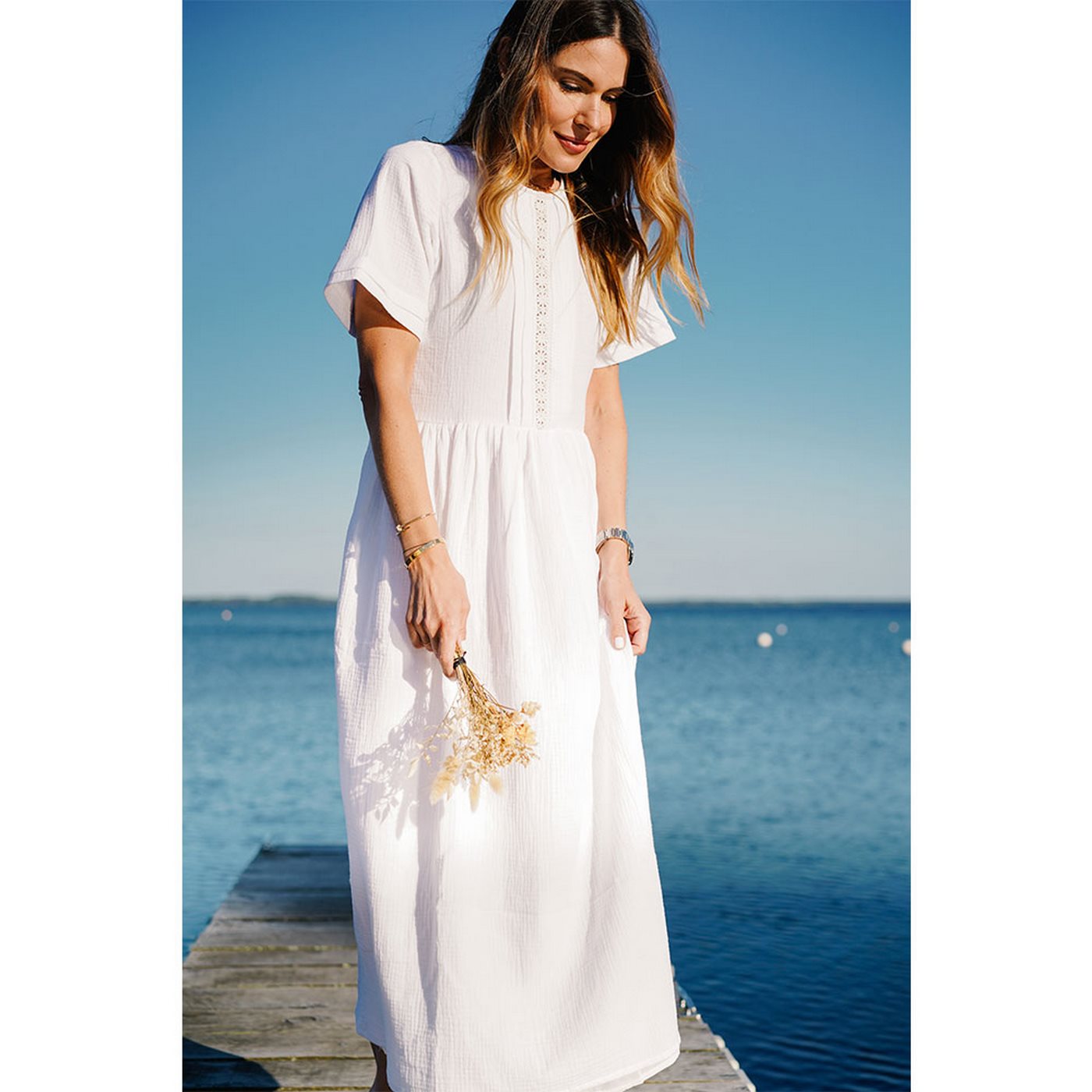 Vestido Espera - Blanco