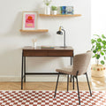 Esra - Bureau - Notenhoutlook en zwart