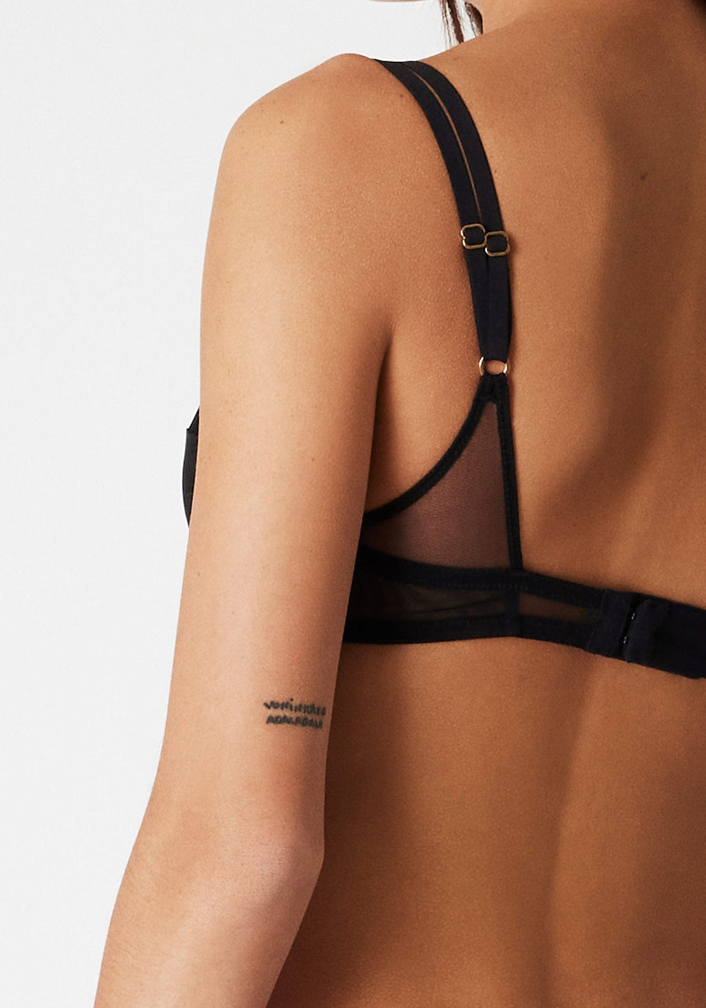 Ettore Triangle Bra - Black