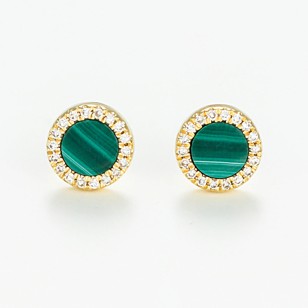 Boucles D'Oreilles "Nicée" D 0,07/36; M 0,47/2