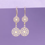 Pendientes “Ancestrales” – Oro Amarillo