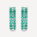 Pendientes "Faye" E0.29/36 - Oro blanco 375/1000