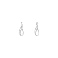 Pendientes “Infinito” Diamantes 0.13/26 – Oro Blanco 375/1000
