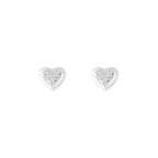 Pendientes "Bébé D'Amour" Diamantes 0.04/12 - Oro blanco 375/1000