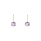 Pendientes "Trang" D 0.407/74 Am 4.6/2 - Oro blanco 375/1000