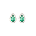 Pendientes "Sunbury" D 0.10/34 Em 0.66/2 - Oro blanco 375/1000