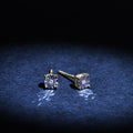“Puce Grande Illusion” Earrings D0.01/2 – 375/1000 Yellow Gold