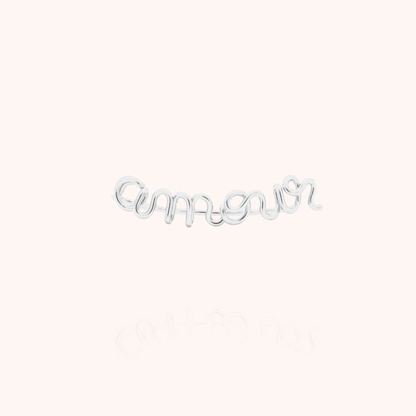 Ear Cuff Original Love - Plata